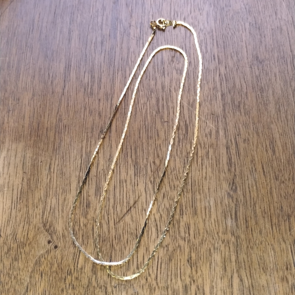 Triangle Link Necklace
